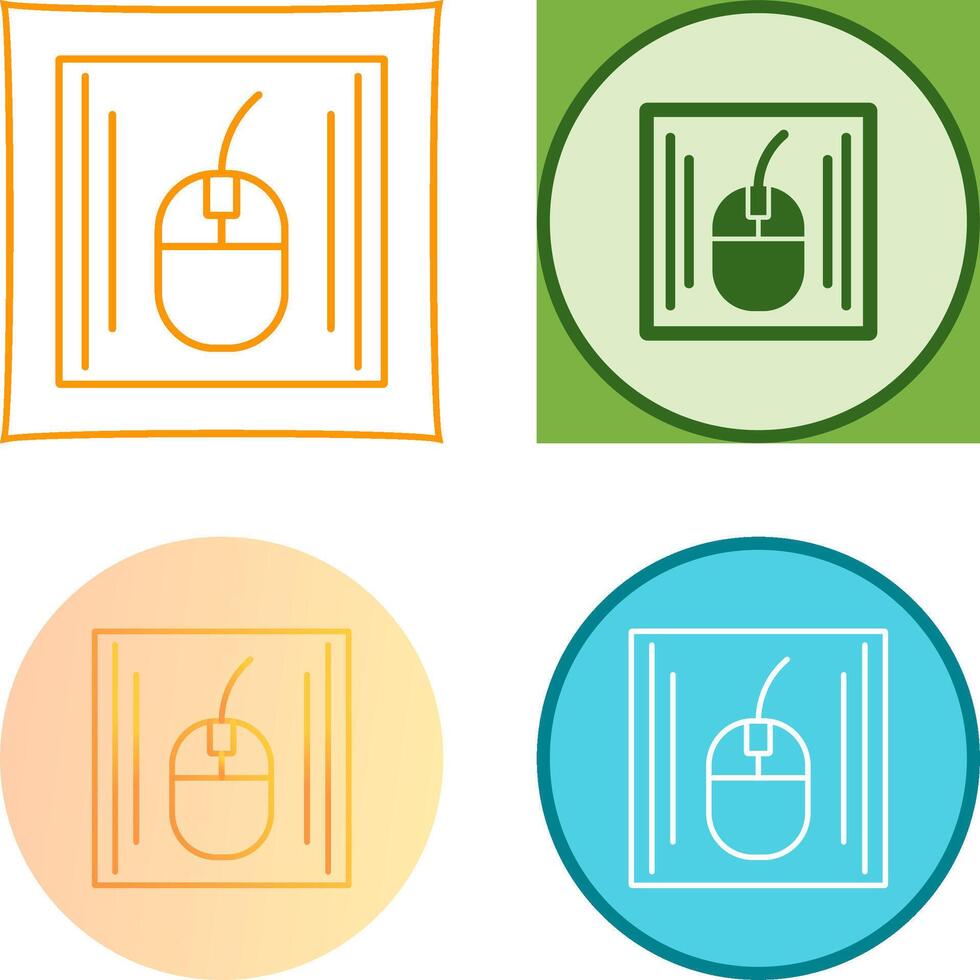 Mouse Icon Design vector