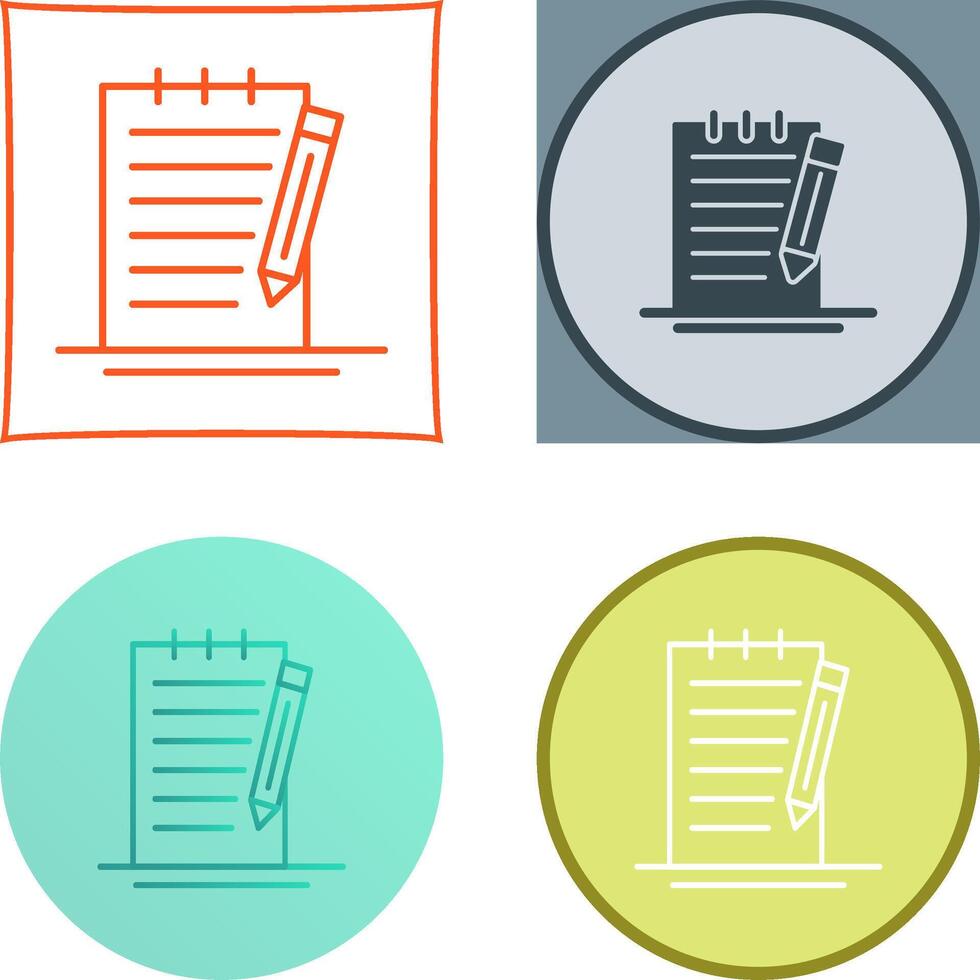 Check Up List Icon Design vector