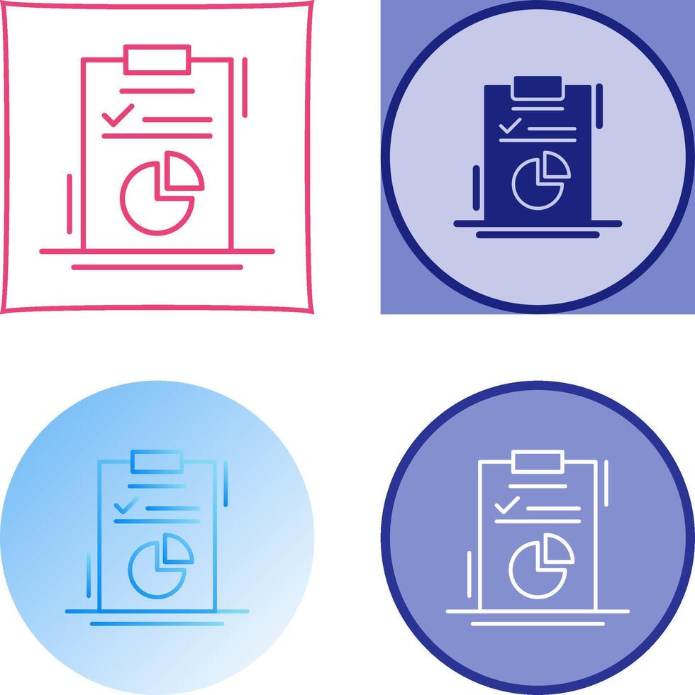 Diagram Icon Design vector