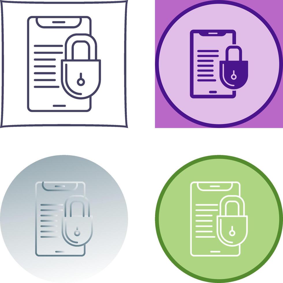 Smart Phone Icon Design vector