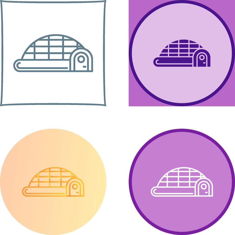Igloo Icon Design vector
