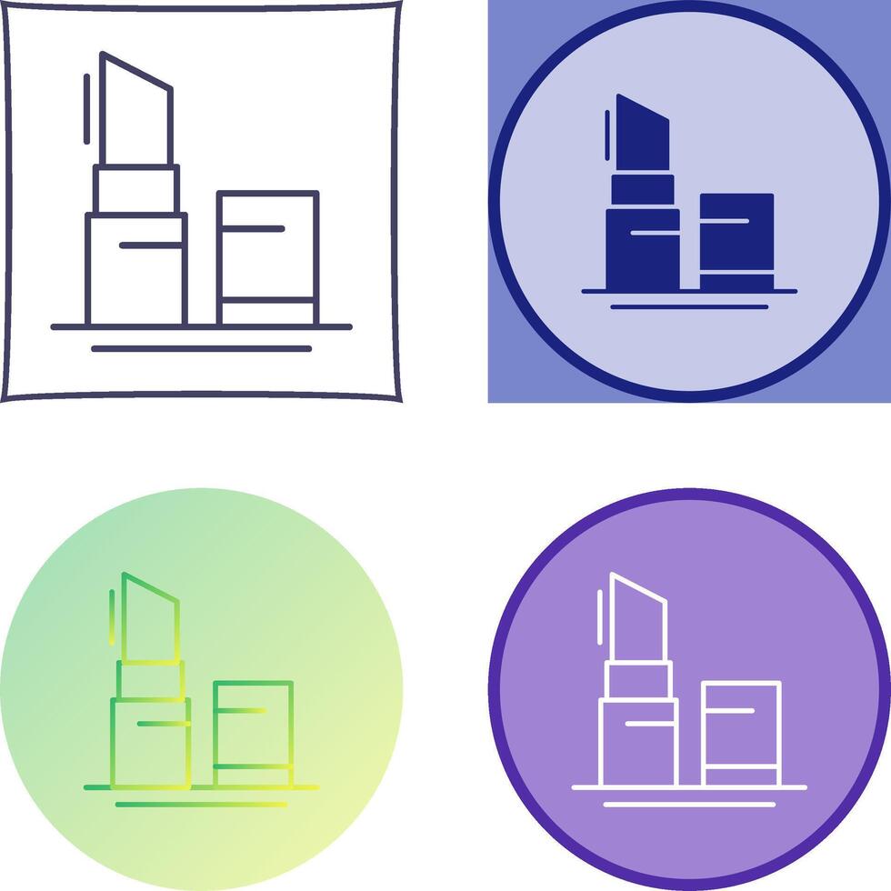 Lipstick Icon Design vector