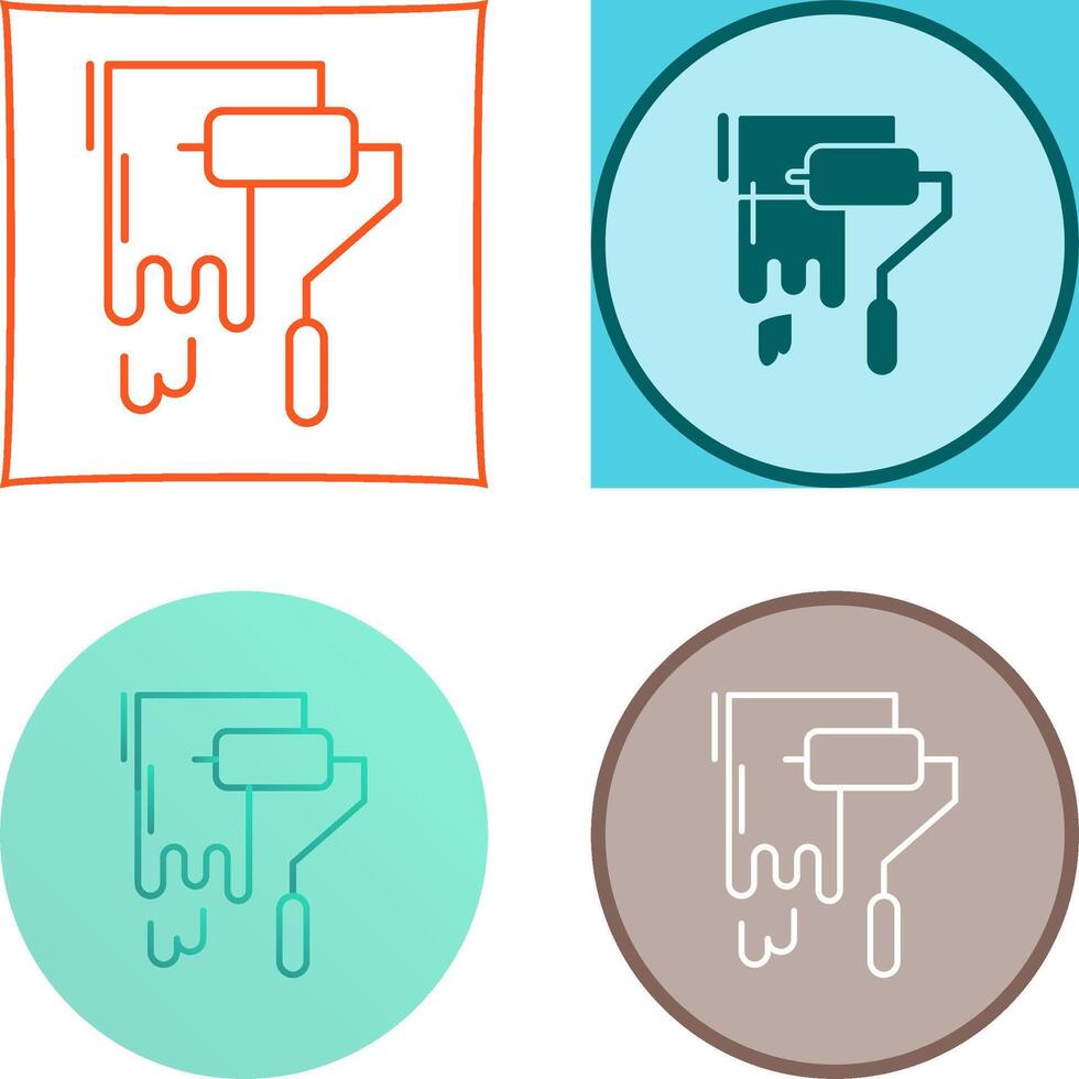 Painting Icon Design vector