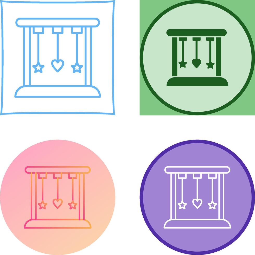 Cradle Icon Design vector