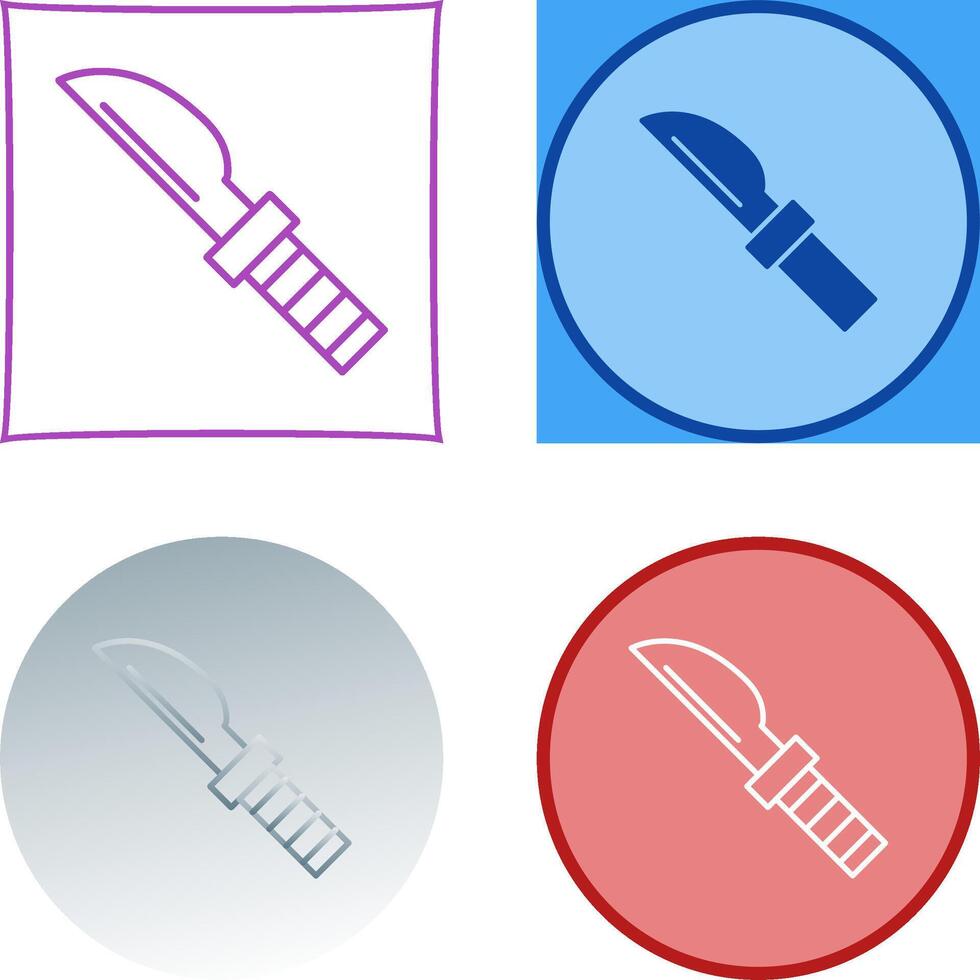 Knife Icon Design vector
