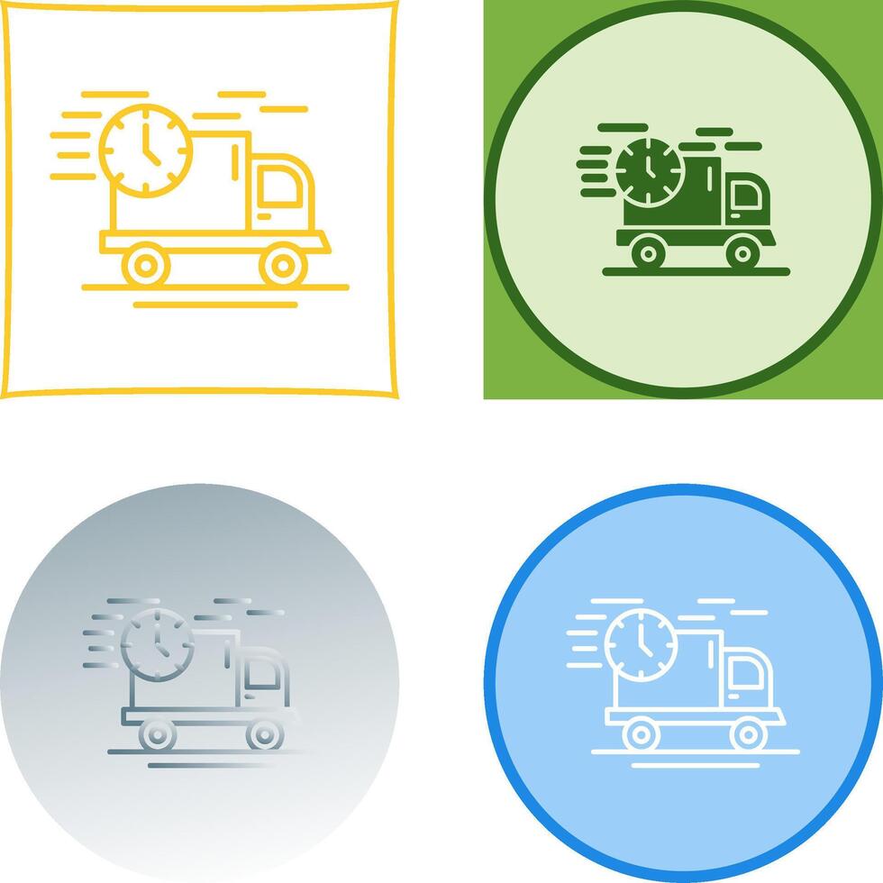 Fast delivery Icon Design vector