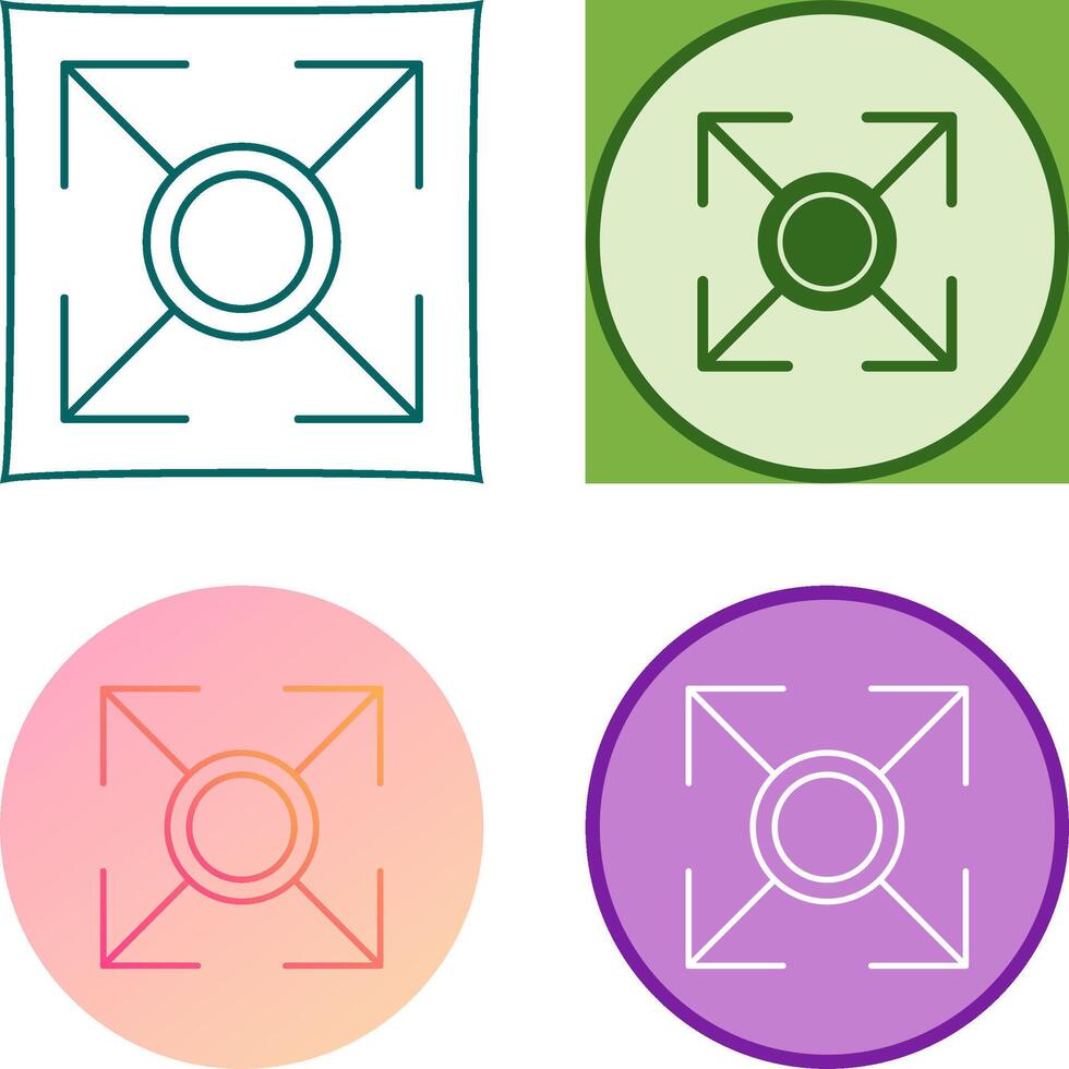 Expand Icon Design vector