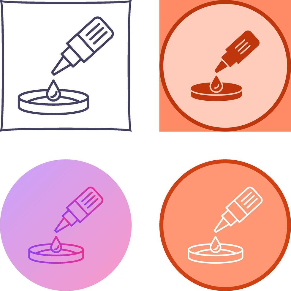 Dropper Icon Design vector