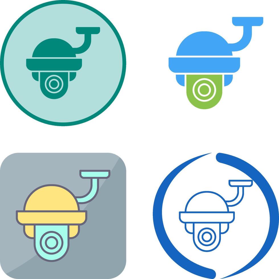 Security Camera Icon Design vector