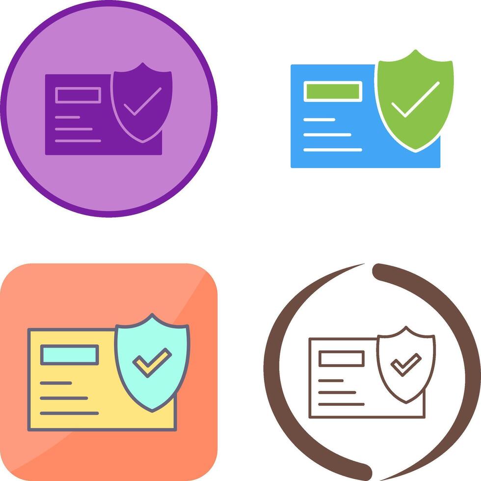 Security Icon Design vector
