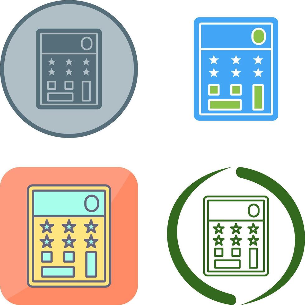 Calculator Icon Design vector
