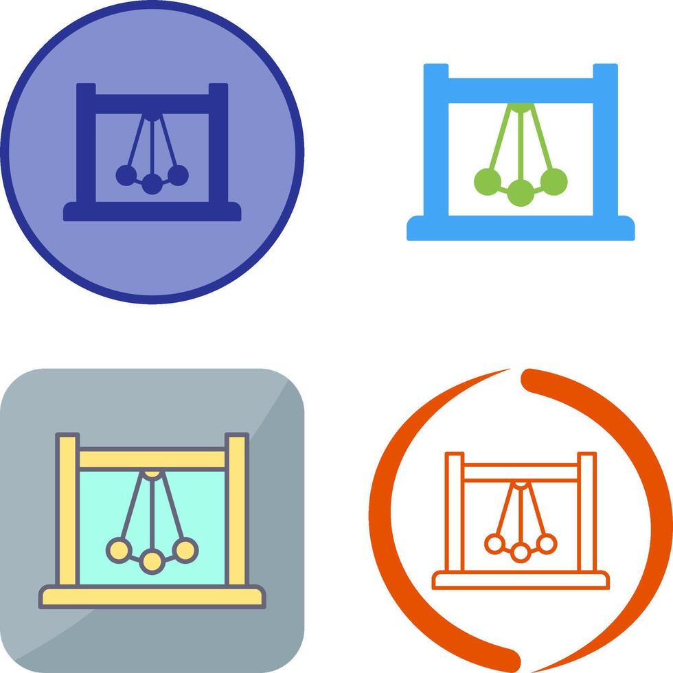 Pendulum Icon Design vector