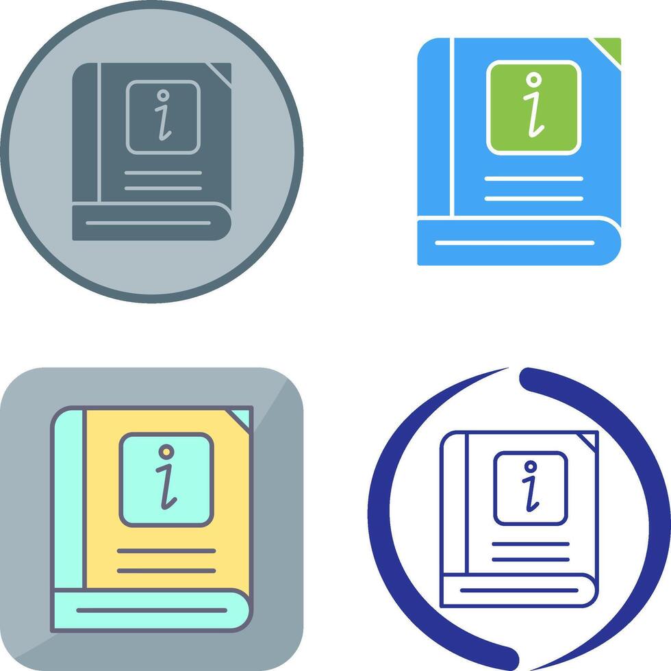 Information Icon Design vector