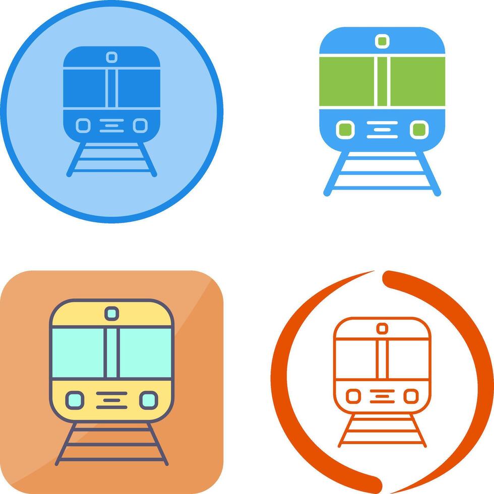 Train Icon Design vector