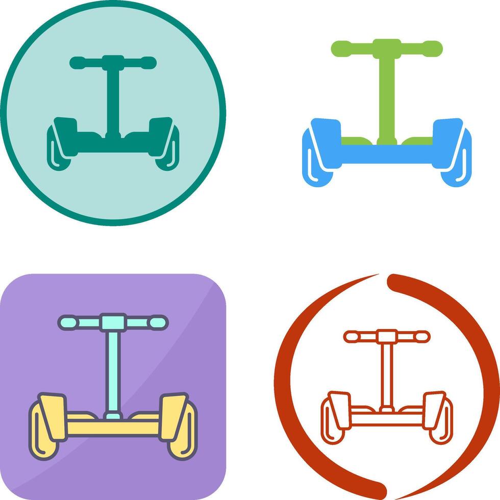 Hoverboard Icon Design vector