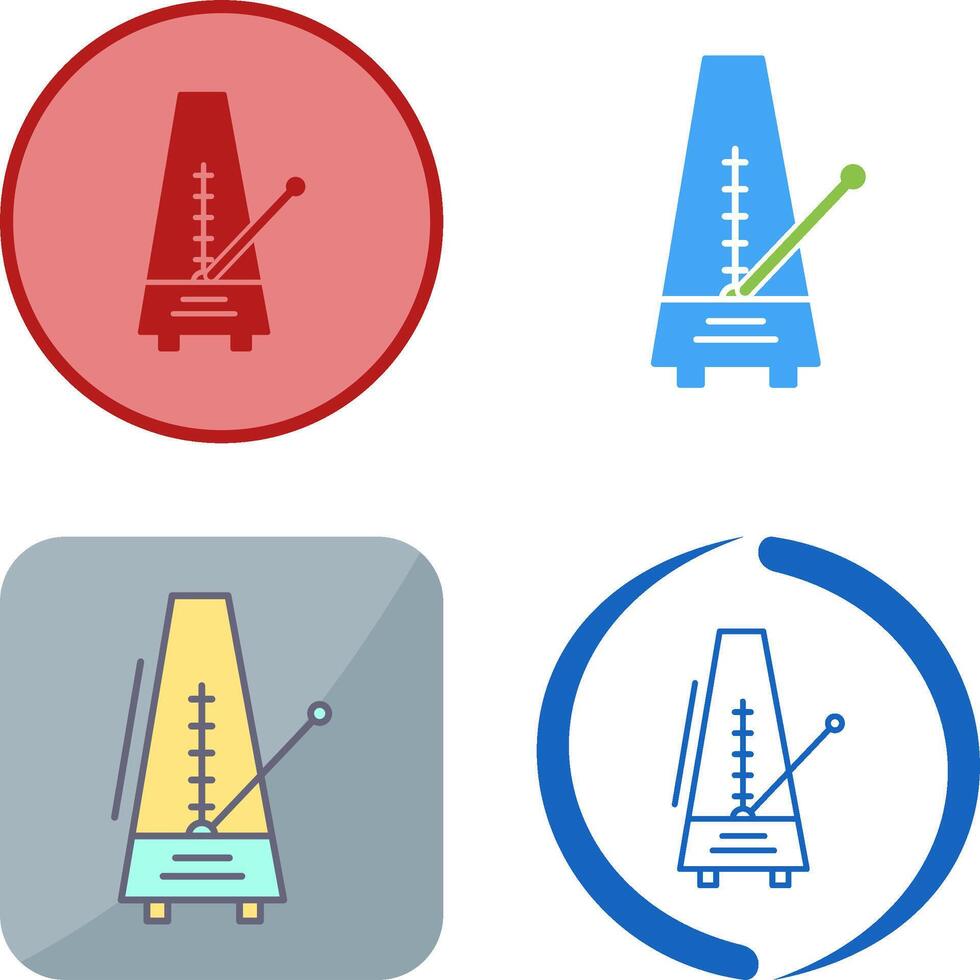 Metronome Icon Design vector