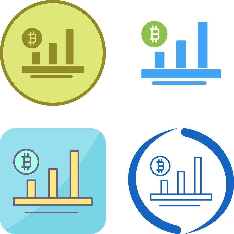Chart Icon Design vector
