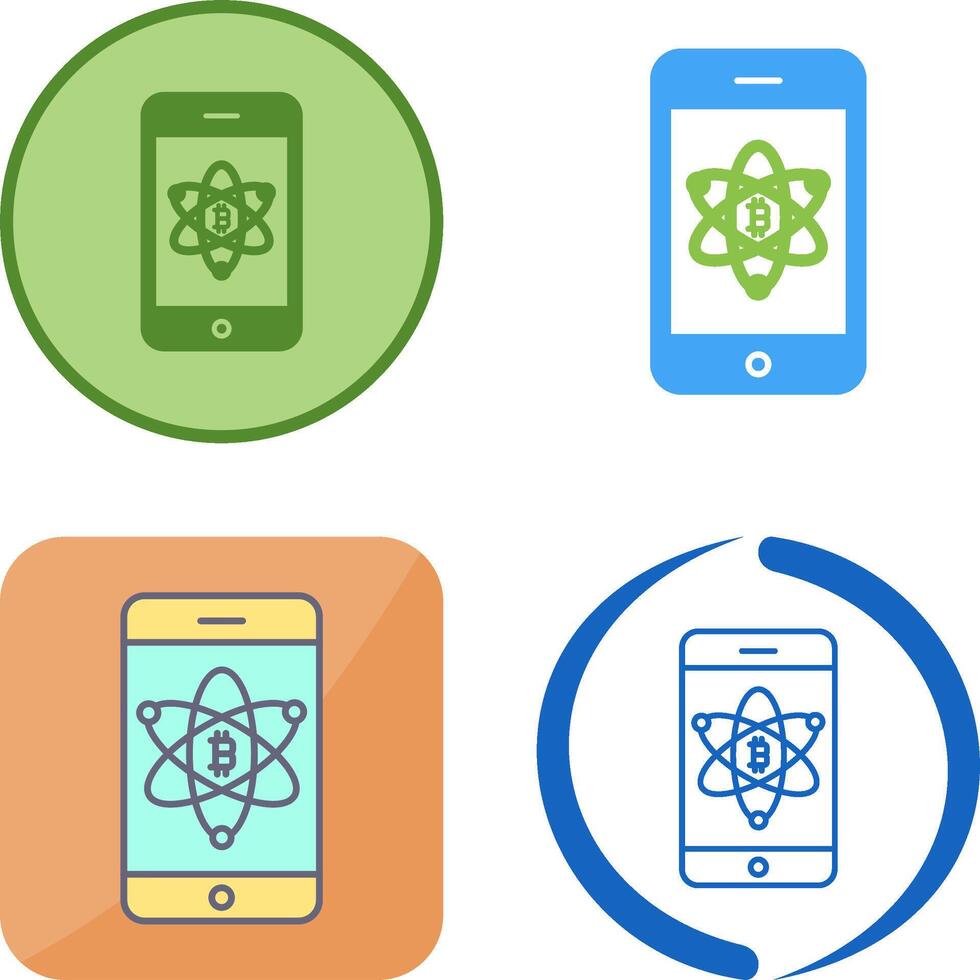 Mobile Icon Design vector
