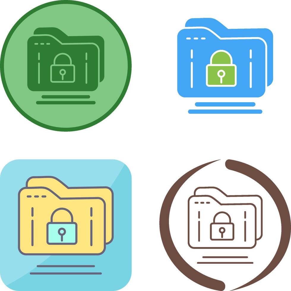 Folder Icon Design 45430555 Vector Art at Vecteezy