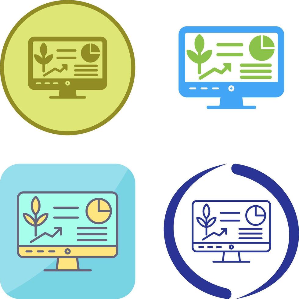 Computer Icon Design vector