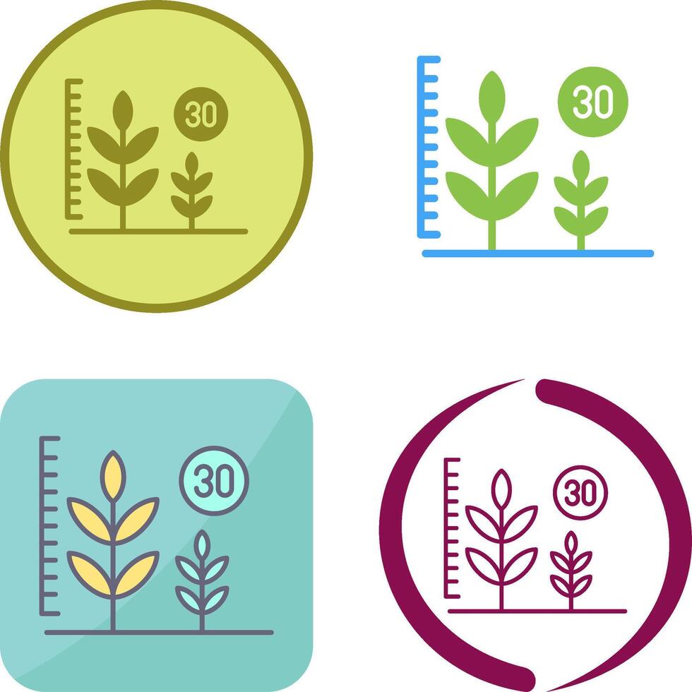 Growth Icon Design vector