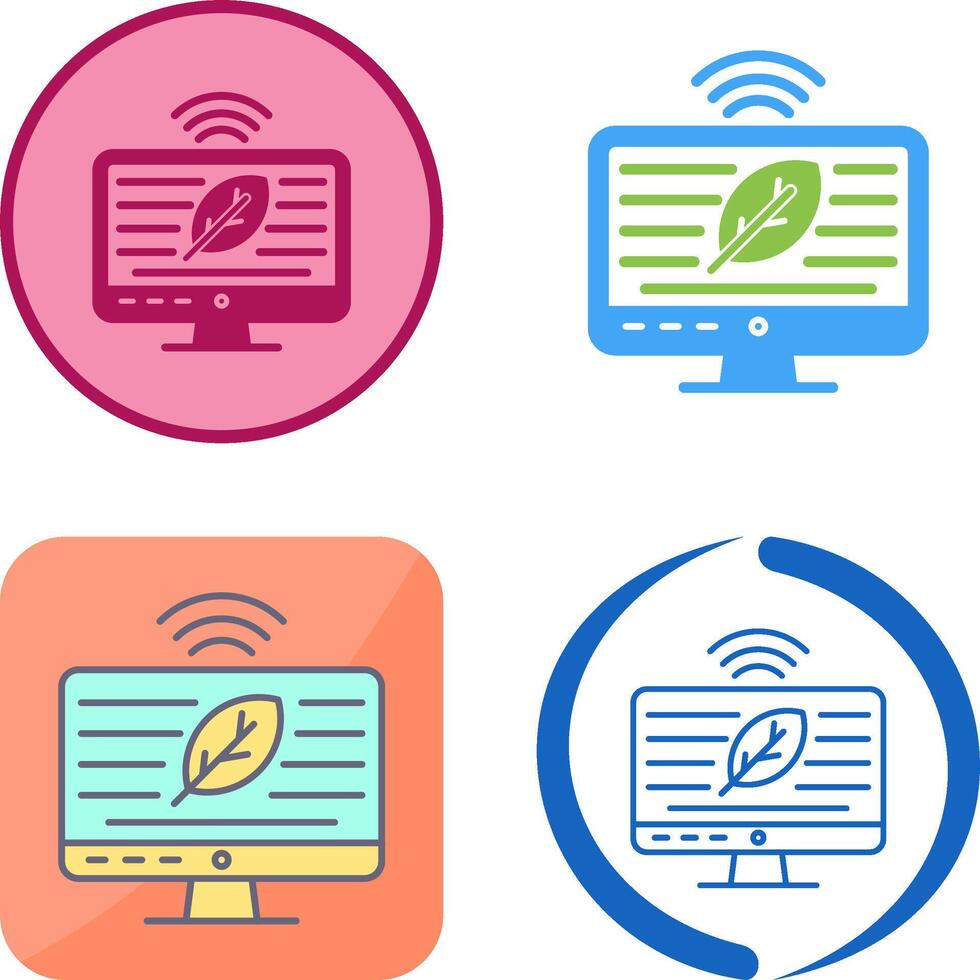 Technology Icon Design vector