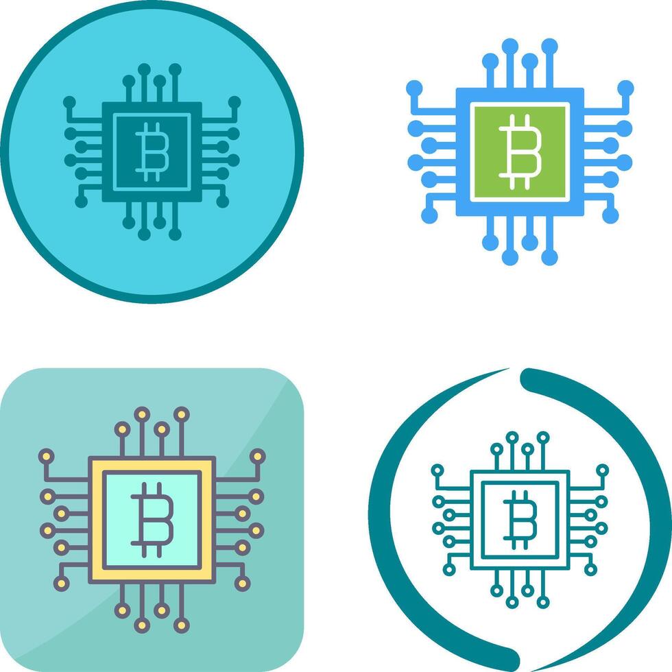 Chip Icon Design vector