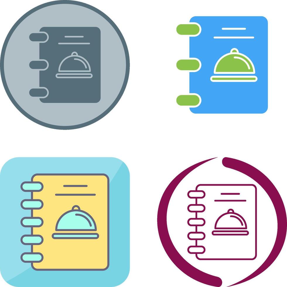Menu Icon Design vector