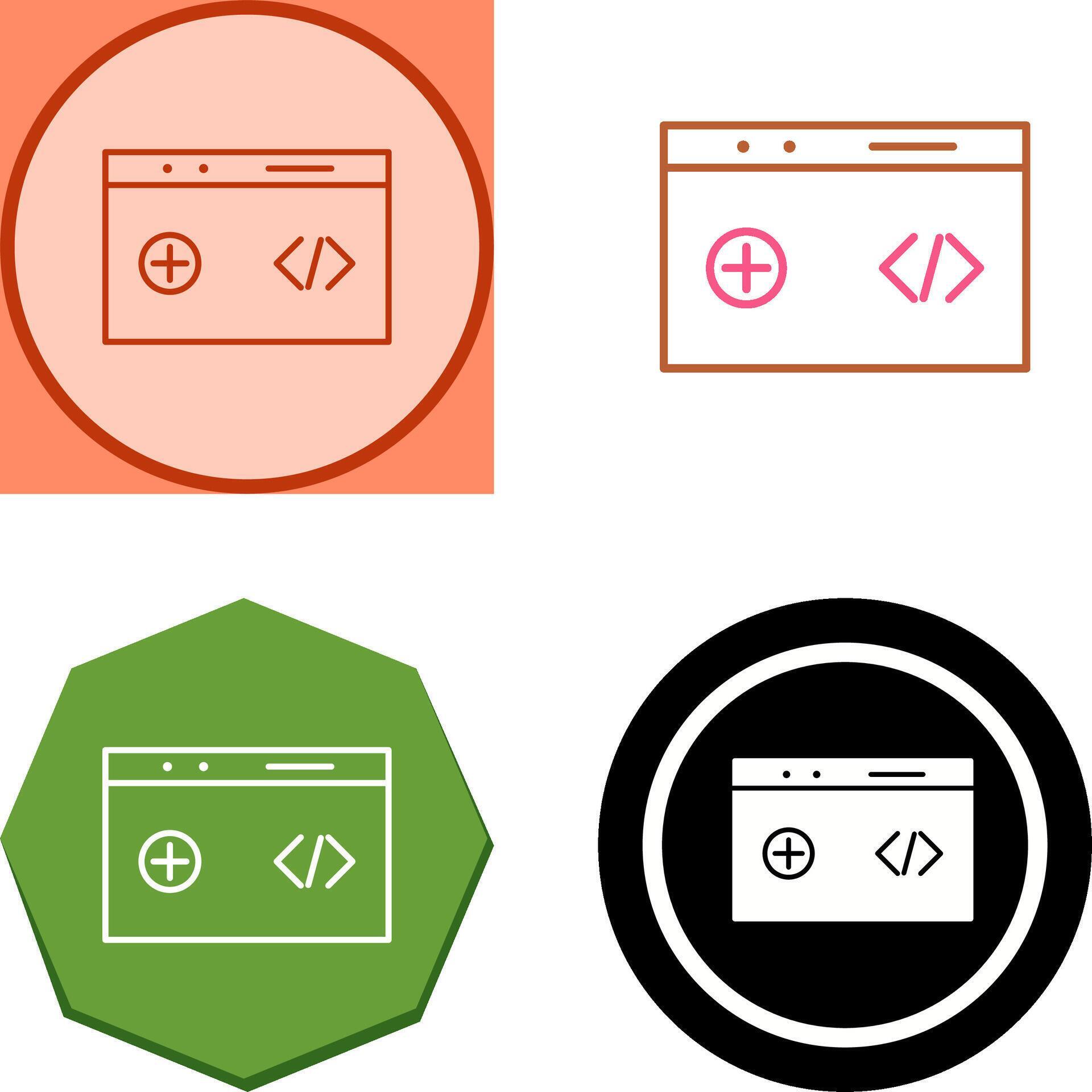 Unique Clean Code Icon Design 45430778 Vector Art at Vecteezy