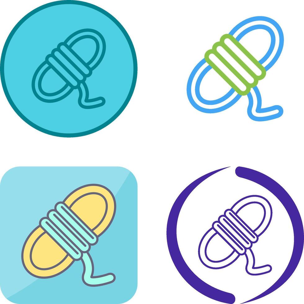 Rope Icon Design vector