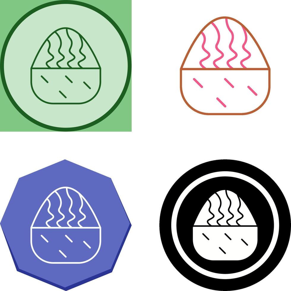 Cream Muffin Icon Design vector