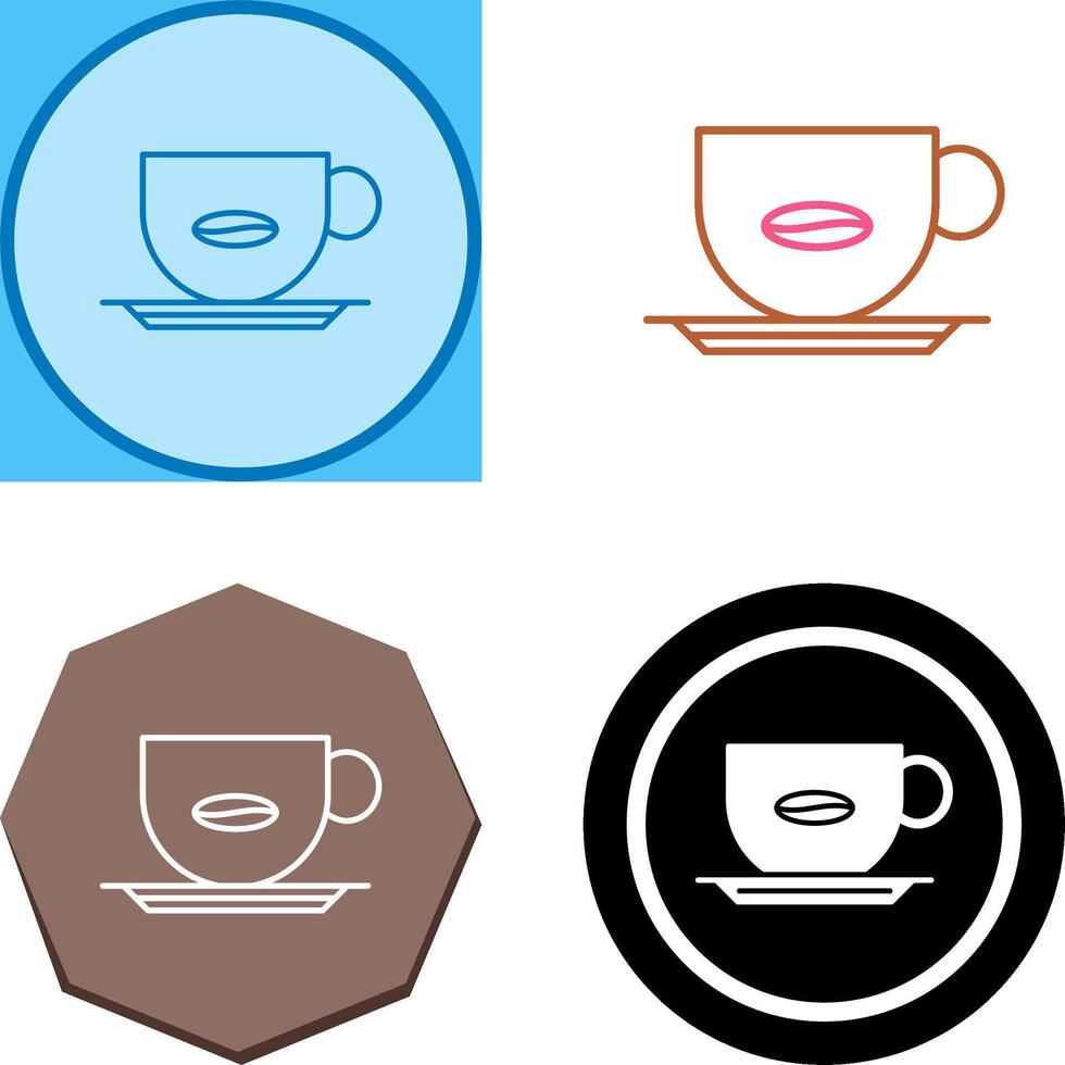 Coffee Mug Icon Design vector