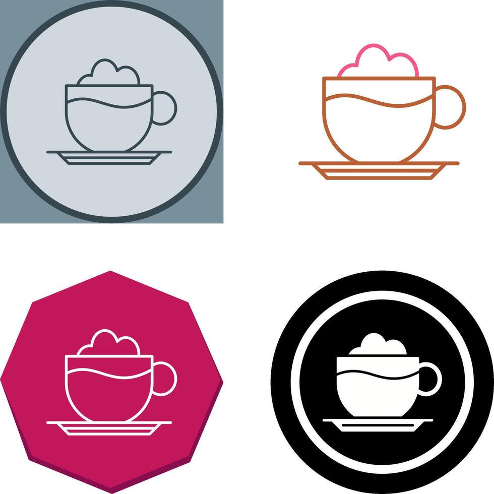 Mocha Icon Design vector