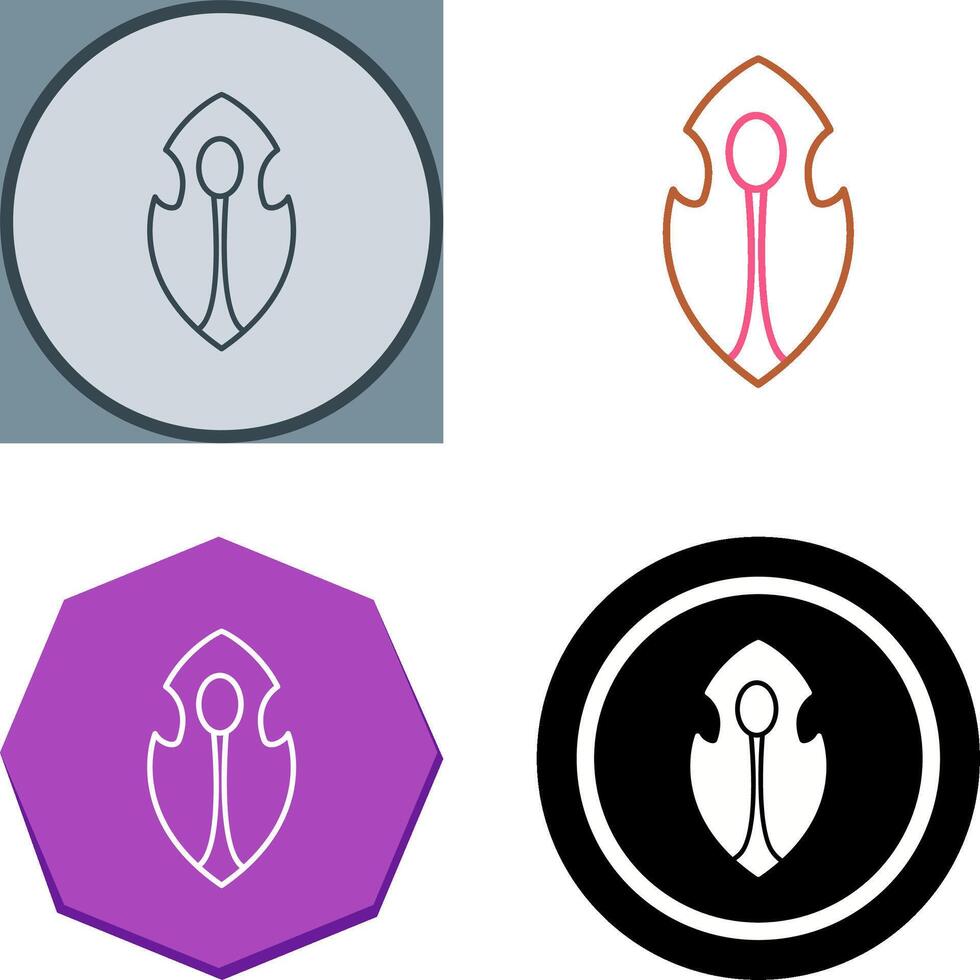 Unique Game Character Icon Design vector