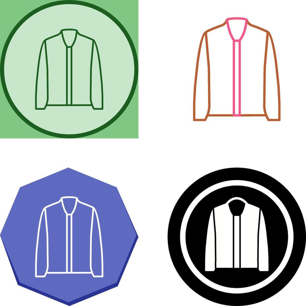Jacket Icon Design vector