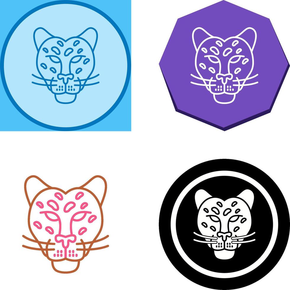 Jaguar Icon Design vector