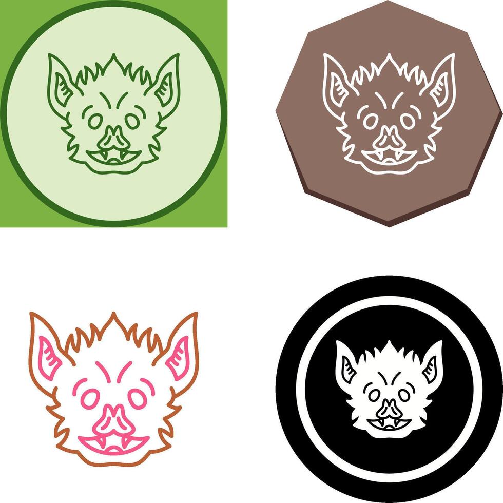 Bat Icon Design vector
