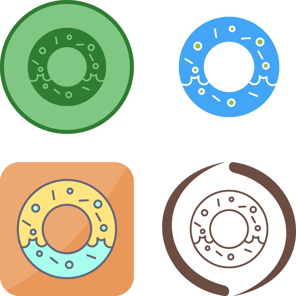 Donut Icon Design vector