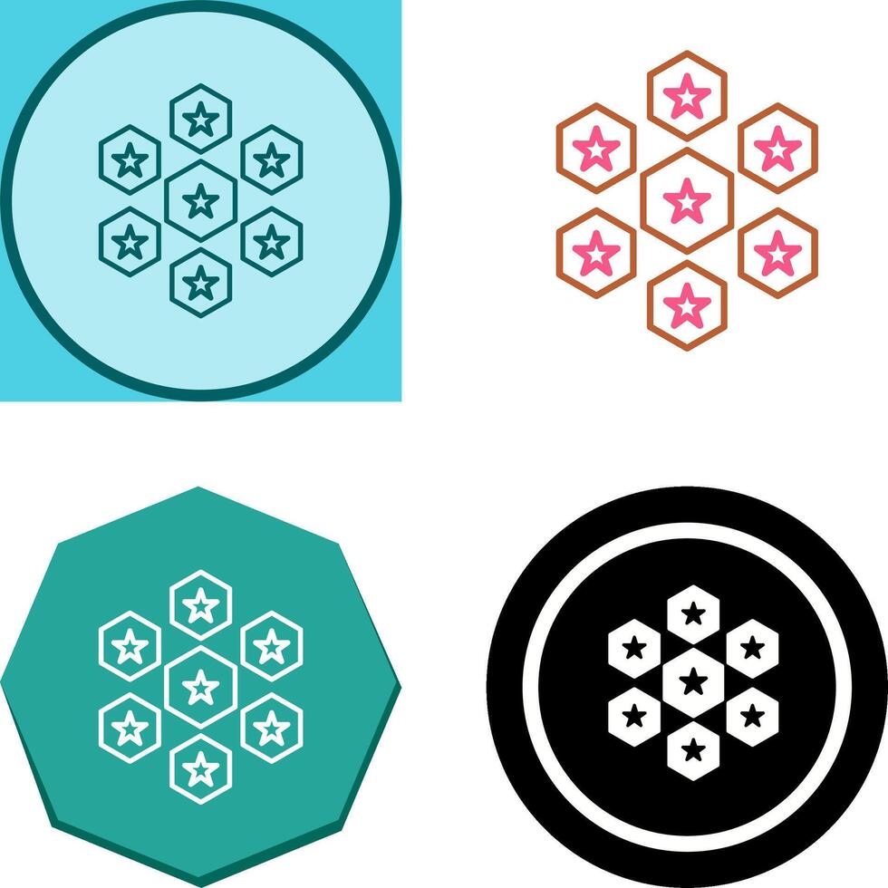 Unique Reputation Management Icon Design vector