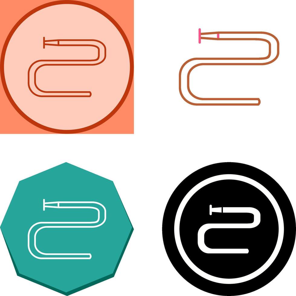 Water Pipe Icon Design vector