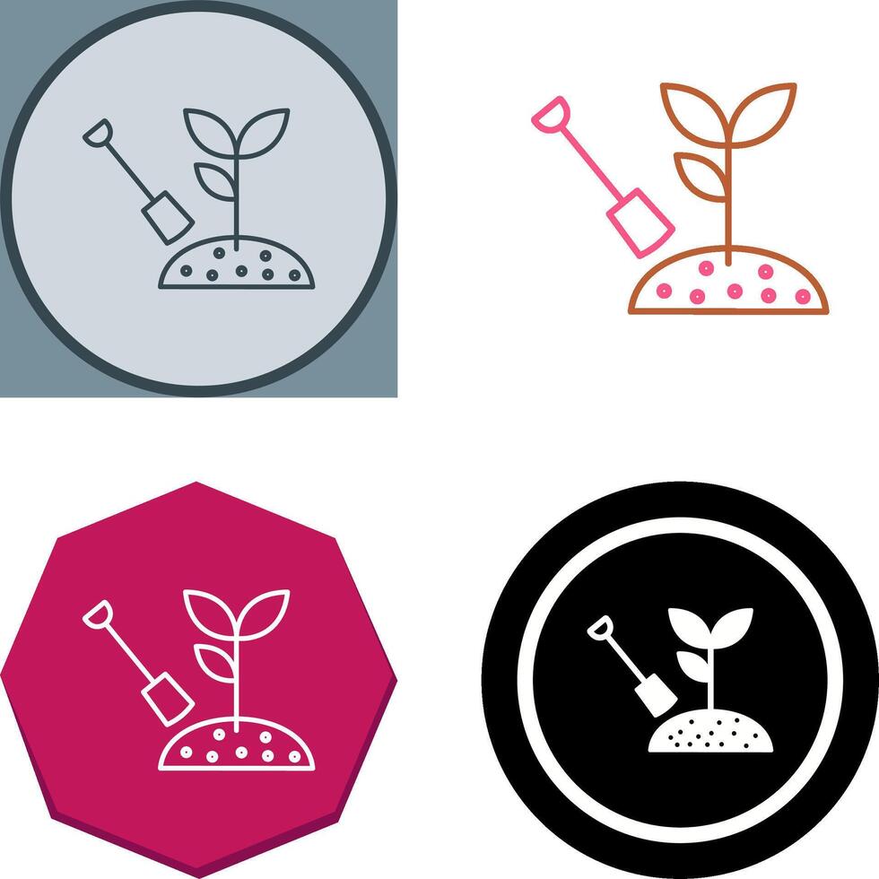 Plantation Icon Design vector