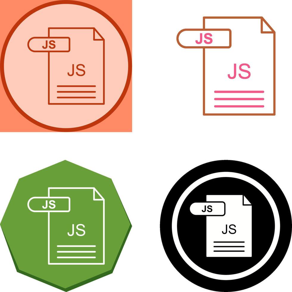 JS Icon Design vector