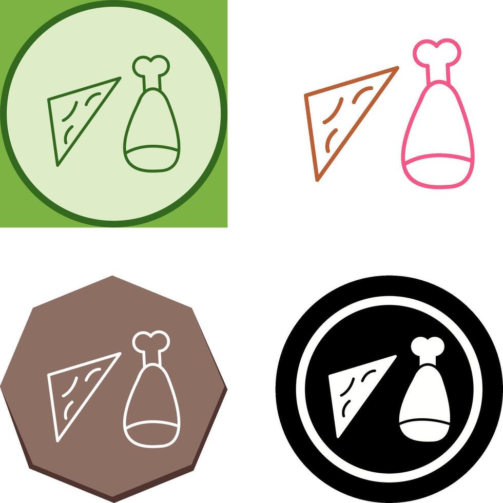 Food Icon Design vector
