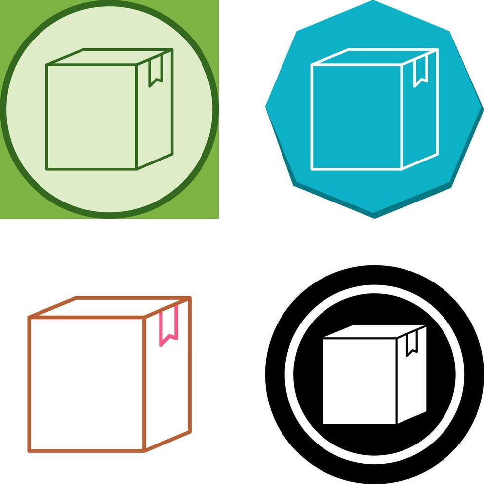 Box Icon Design vector