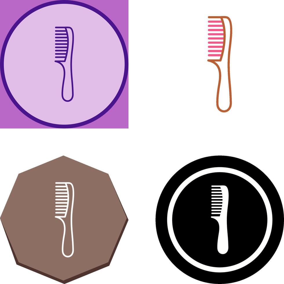 Comb Icon Design vector
