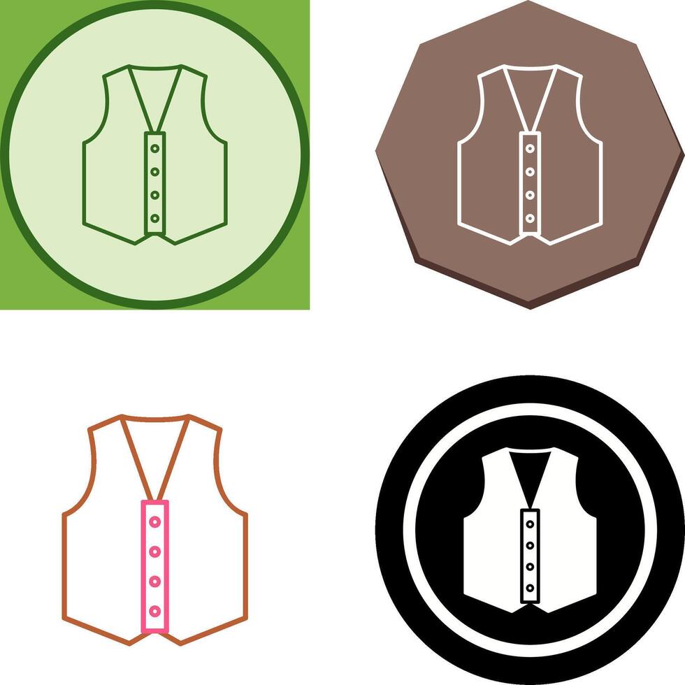 Vest Icon Design vector