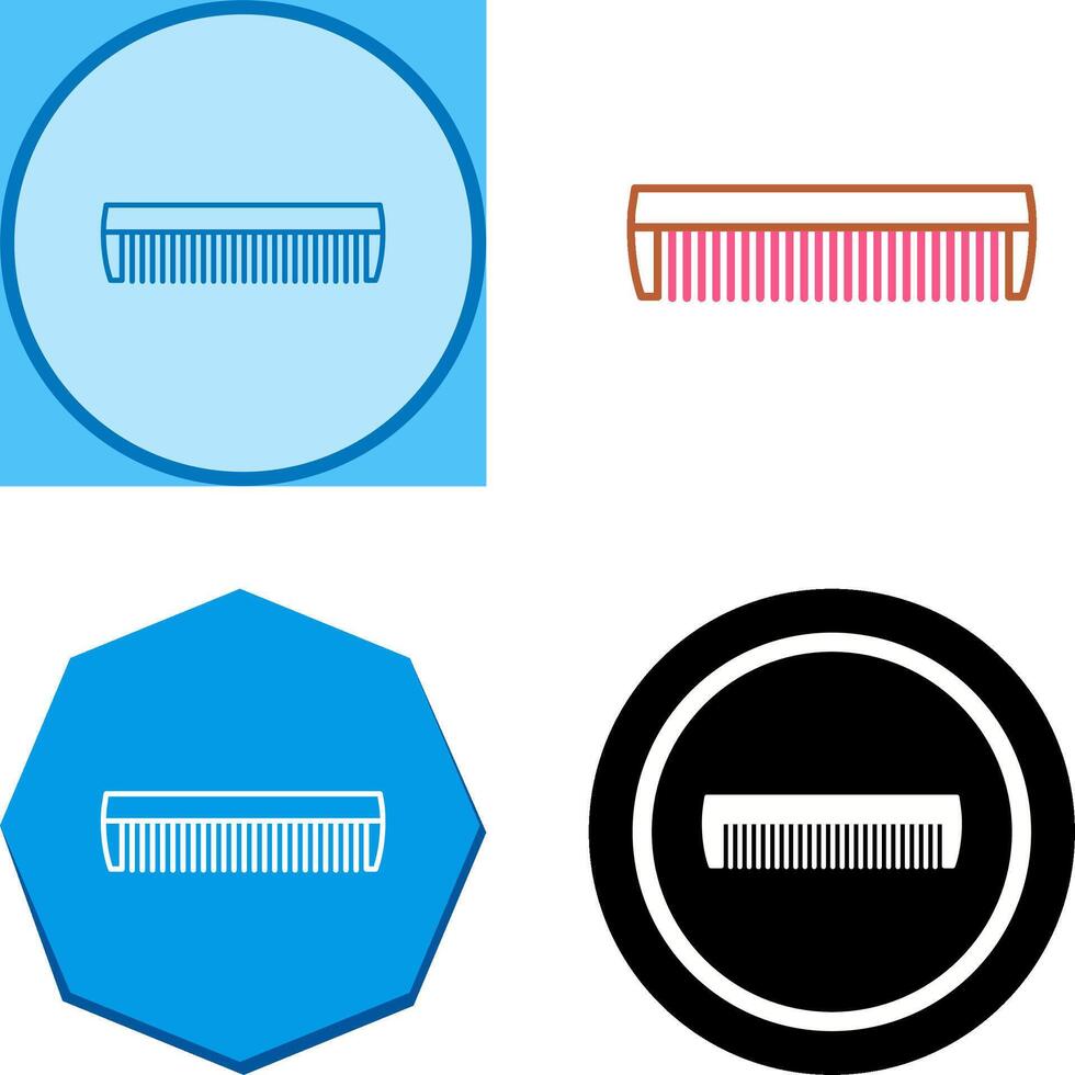 Comb Icon Design vector