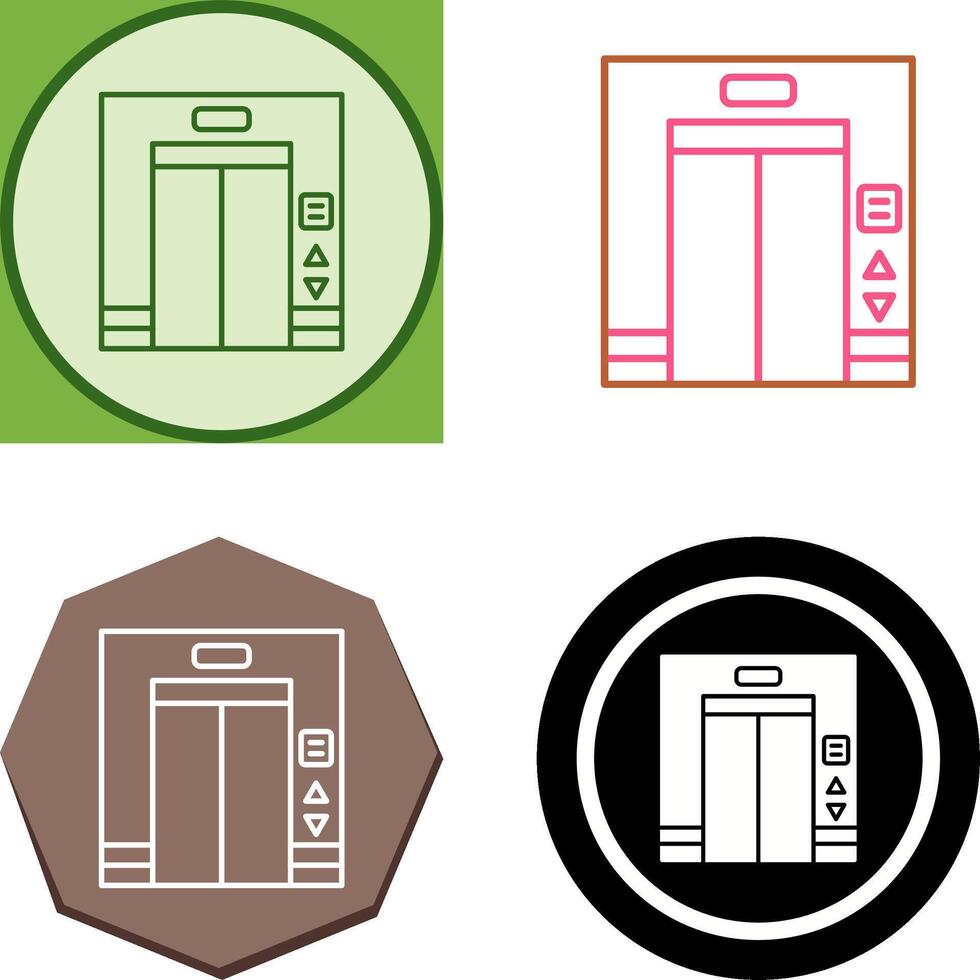 Elevator Icon Design vector