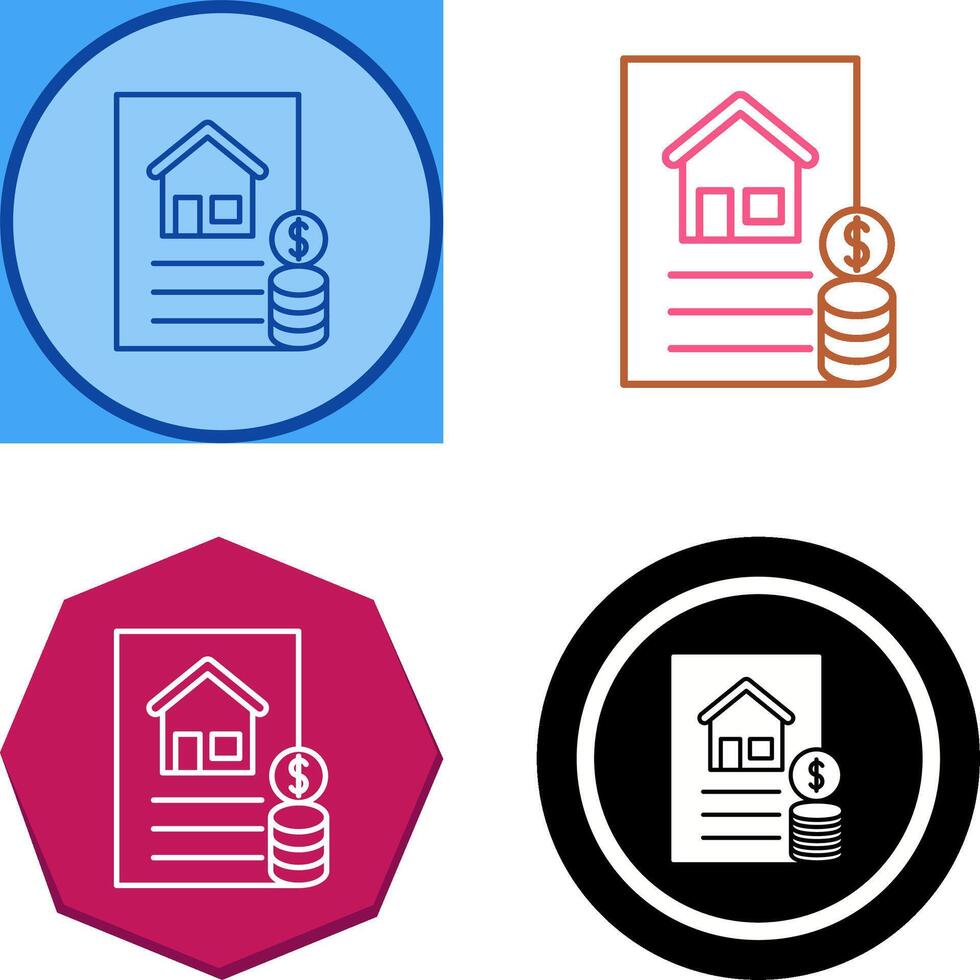 Financial Icon Design vector
