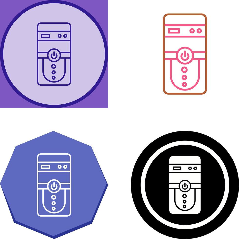 Cpu Icon Design vector